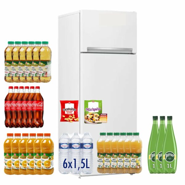 Refrigerator 220L Stocked with Soft Beverages